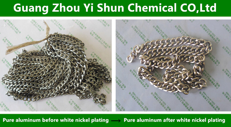 Direct chemical nickel plating liquid for aluminum  chemical plating solution agent plating nickel on the aluminum die-casting surface  plating nickel sealing agent  new nickel plating solution for aluminum