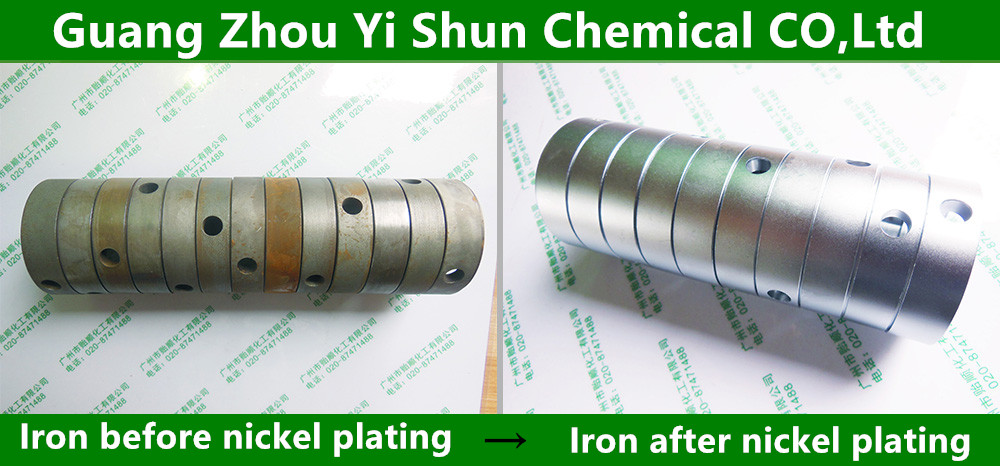 Chemical nickel plating liquid(high phosphorus), Environmental nickel plating liquid , Rapid chemical nickel plating on metal and nonmetallic surfaces , High phosphorus nickel plating antioxidant